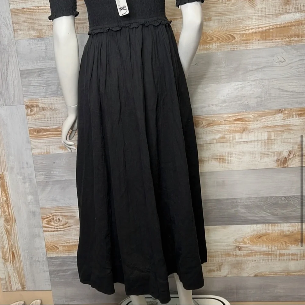 Free People | Black Maxi Dress - Picture 6 of 9